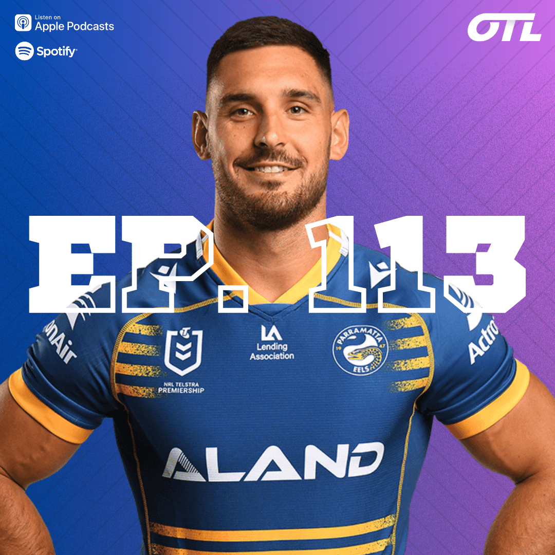Ryan Matterson from the Parramatta Eels. Text of Ep. 113.